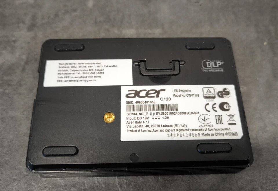 ✅  Acer C120 Beamer ✅Tragbare Mini LED Beamer  ✅ wie neu - Bild 4 von 4