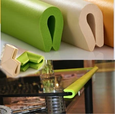 U shape Glass Coffee table/End table Edge Guard Cushion foam Protector-78 Inch 