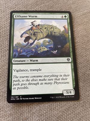 Elfhame Wurm 161/281 Dominaria United MTG Magic The Gathering L10268* | eBay Elfhame Wurm 161/281 Dominaria United MTG Magic The Gathering L10268* | eBay