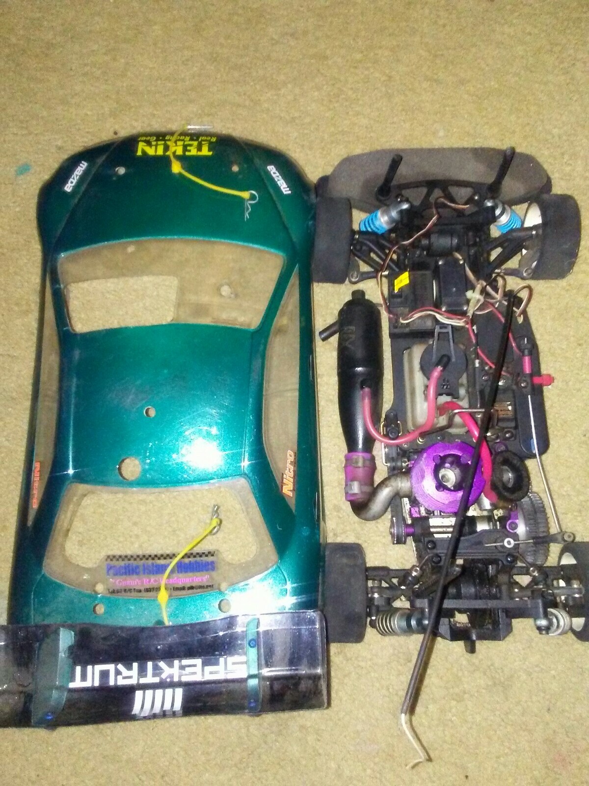 nitro rc touring car
