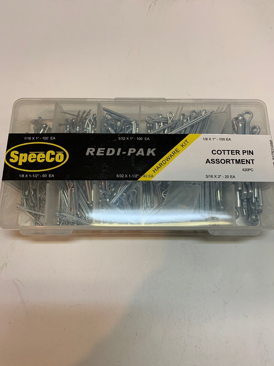 キャロットSP4枚セット 420pc Speeco Cotter Pin Assortment Kit Brand New | eBay