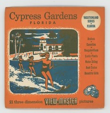 Cypress Gardens Florida 1955 View-Master Packet 164-ABC Exc. Cond.