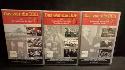 Das war die DDR, Doku über die Geschichte der DDR, Teil 1-3, gebraucht 10260 - Bild 1 von 4