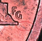 1992 Lincoln Memorial Cent Penny Die Crack SN556