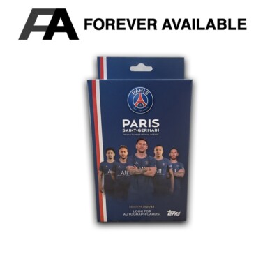 Topps Paris Saint-Germain PSG 2021-22 Team Set Box