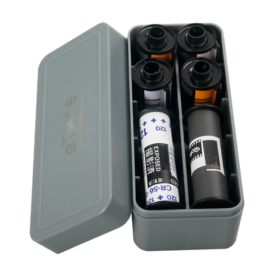 Scatola Porta Pellicola Per 120 Rotoli - Organizer In ABS Per Fotografi, Compatto E Leggero