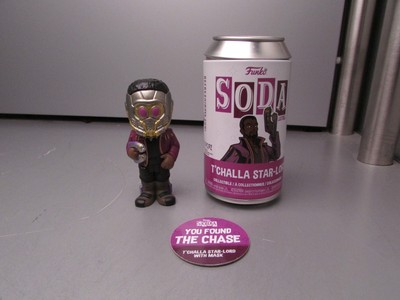 Funko Soda! Marvel T'Challa Star Lord Chase with Mask