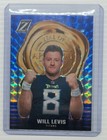 2023 Panini Zenith Football Blue Will Levis #25 PSA 10