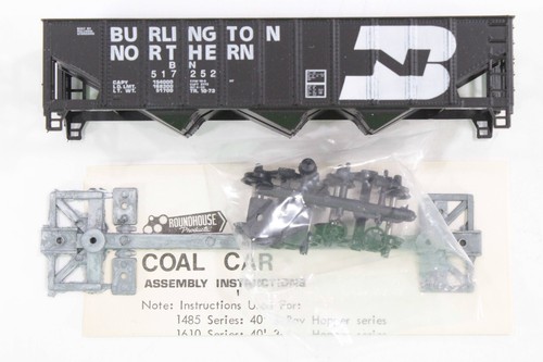 Ho Roundhouse Burlington Northern 40 ft 3 bahías tolva costilla #517252 nuevo kit | Zustand: New