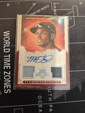 Michael Taylor 2015 Panini Diamond Kings Studio Portraits Materials Silver #/99