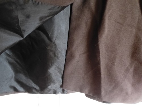 mens WILVORST DARK CHOCOLATE BROWN FULL LENGTH FORMAL JACKET UK SIZE 40"R CHEST - Picture 7 of 9