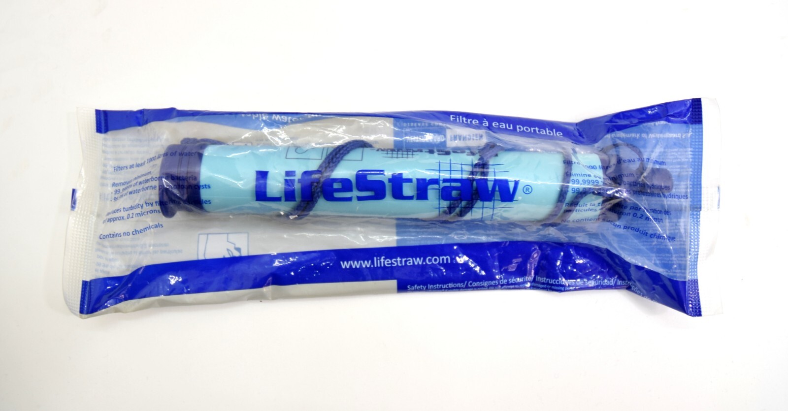Filter Sraw British Army Issue LIFESTRAW PErsonal Water Filter Purification ...