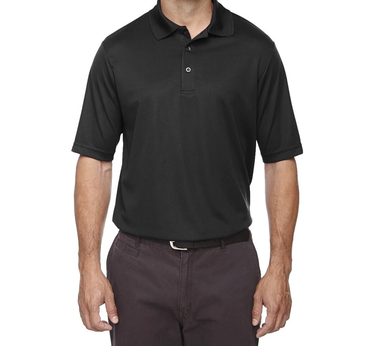 Black Size 2XL Polos for Men