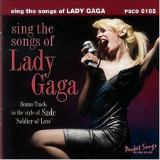 Songs From Lady Gaga by Karaoke CD, Nov-2010