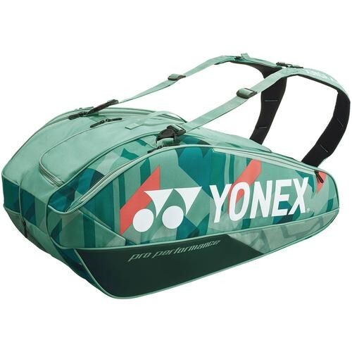 Yonex Tennis Bag Olive Green BAG2402N Backpack 9 Rackets Badminton