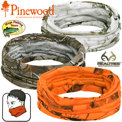 3er / 1er Pack Pinewood Realtree Gesichtsmaske - Multifunktionstuch Schal Maske 