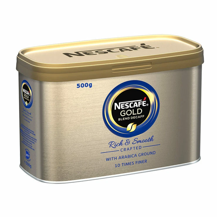 NESCAFÉ Gold Mischung Entkoffeiniert Instant Kaffee Granula, 500g 'Service - Bild 2 von 2