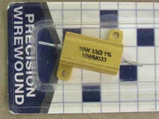 NTE PRECISION WIREWOUND 10W 10WM033 33.0 OHM 1%