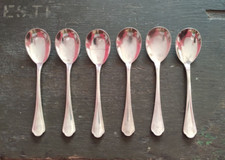 Giò Ponti Broggi 6 Cucchiaini Gelato Modello "Medici" Italia anni '60