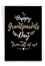 1 Grandparents Day Card with Envelope - Grandparents Day From All C5696GRG-US