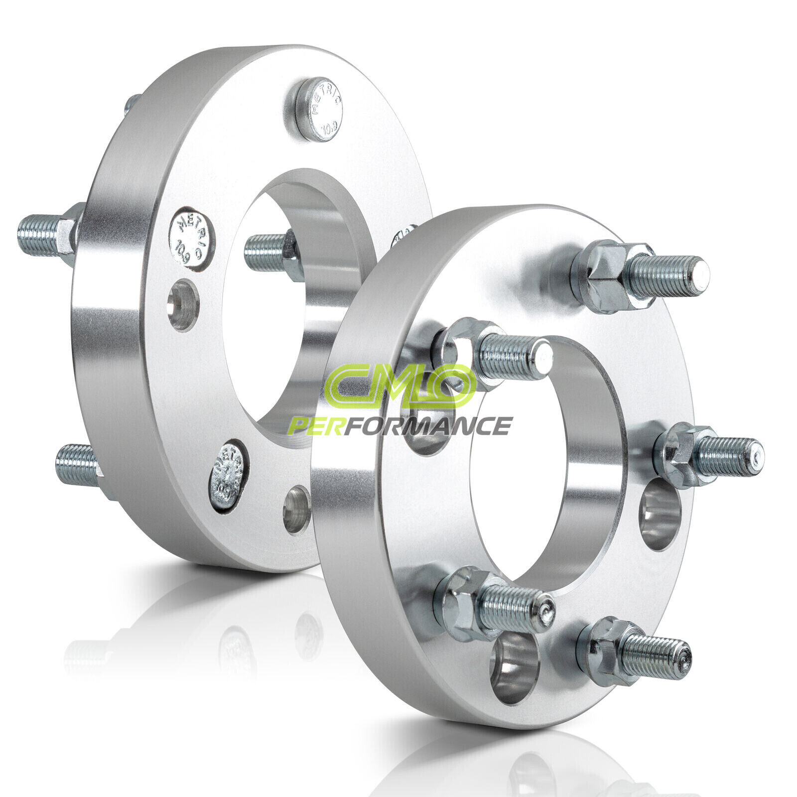 2-Pack Forged Wheel Adapters - 4x114.3 To 5x114.3, 25mm Thick, Hub Centric For Custom Fitment