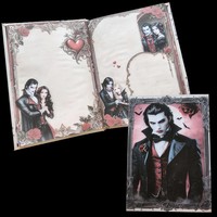 Notizbuch A5 Hardcover 160 Seiten | Bullet Journal Tagebuch | Vampire Love