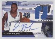 2004-05 SPx Auto Rookie Jersey 1892/1999 Jameer Nelson #124 Auto 7rv