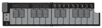 Korg nanoKEY Fold Weiß, Ltd. Klappbares MIDI-Keyboard