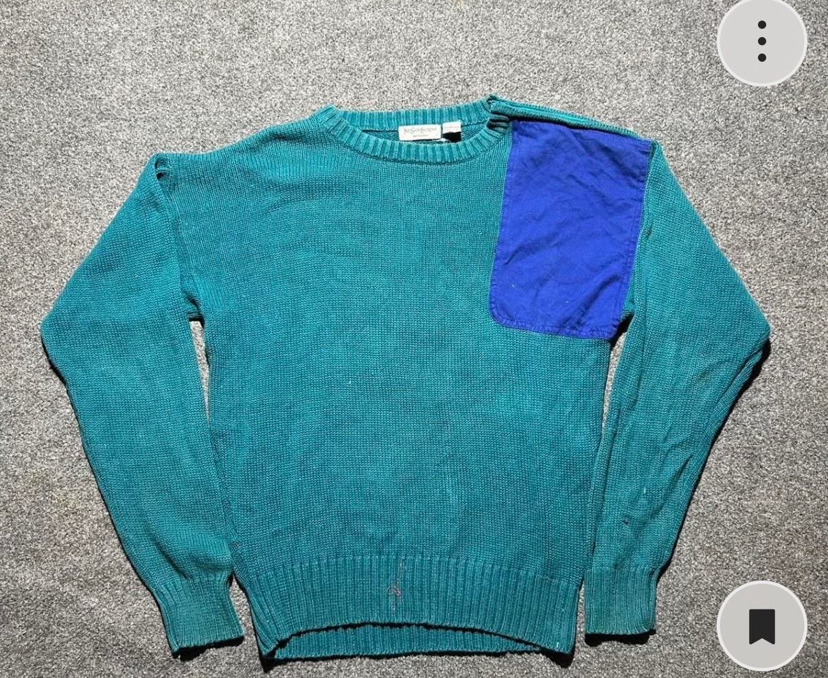 SAINT LAURENT maglione uomo ysl medio