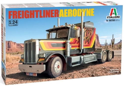 1:24 ITALERI Freightliner Aerodyne Kit IT90785 prezzo ebay