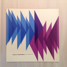 Computer libretto vendita 400 colori Olivetti Underwood Audit serie 1966 vintage