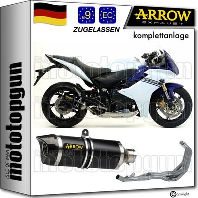 ARROW KOMPLETTANLAGE OP THUNDER SCHWARZ C HONDA CBR 600 F 2013 13