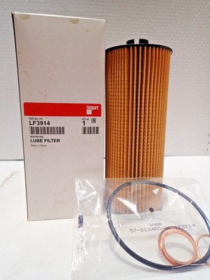 New Genuine Fleetguard LF3914 Lube Filter. Free Shipping!