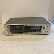 Teac V-33 Stereo Cassette Deck - TURNS ON/LIGHTS UP BUT WONT PLAY OR SPIN - READ