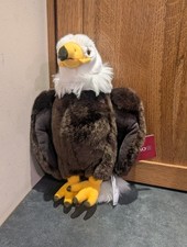 FAO Schwarz Bald Eagle Plush Stuffed Animal Medium 2015 MPN 5F6246D NEW