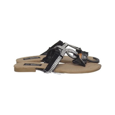 Sole Desire, Sandalen, Größe: 37, Schwarz/Beige, Damen #CUb