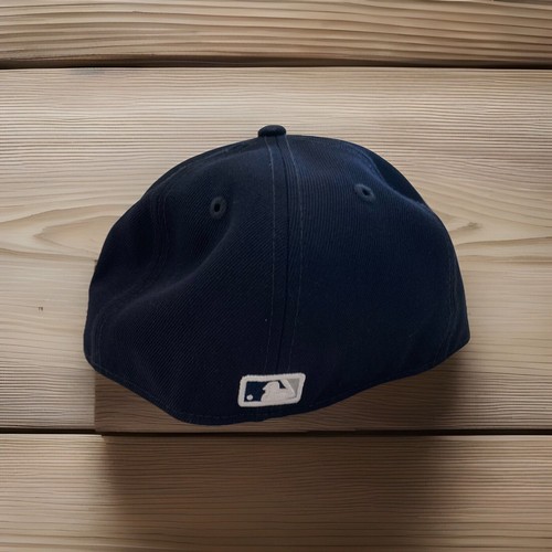 New Era New York Yankees 5950 59Fifty MLB Identity D3 Navy Fitted Hat - Picture 5 of 6