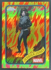 2025 Topps Chrome Marvel Human Torch Refractor #69 Jessica Jones /39