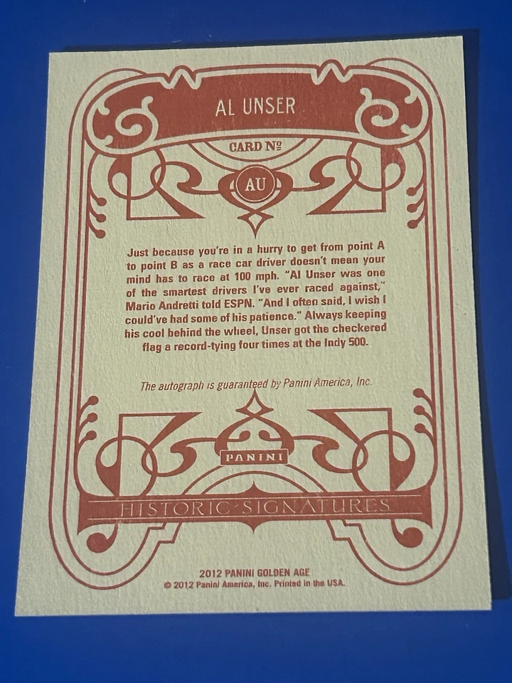 Jack Dempsey 2012 Panini Golden Age “Batter-Up” Card - Image 2 of 2