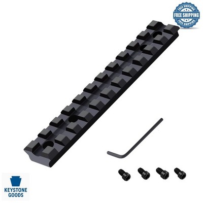 Picatinny Rail Mount for Ruger 10/22 - 11 Slots for Optics & Accessories