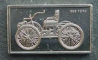 FORD  1896 STERLING SILVER MINI BAR  FREE SHIP US & CANADA ONLY!!!!