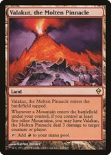 Valakut, the Molten Pinnacle Zendikar HP MTG
