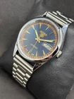 vintage Seiko 5 Refurbished Day/Date Men's Japan Made Wrist Watch