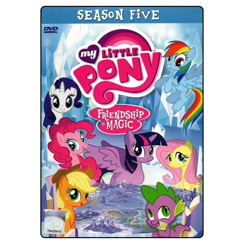 My Little Pony : Season 4/5/6/7/8/9 Friendship Is Magic Kids Cartoon Series DVD Foto 3 de 4