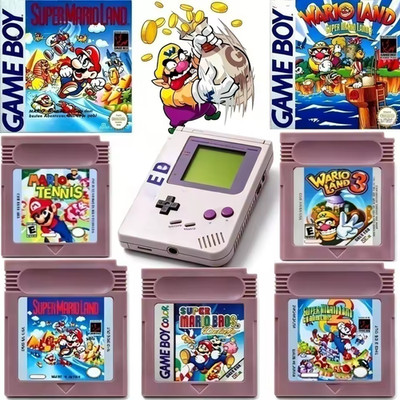 Super Mario Bross,GBC GBA 16-Bit Game Cartridge, Wario Land 2 Donkey Kong Yoshi