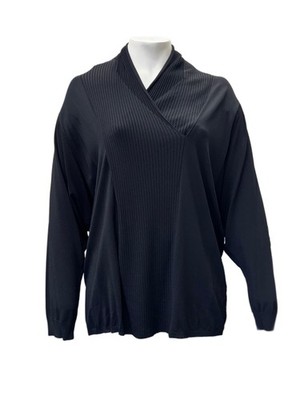 Marina Rinaldi Women's Black Adelchi Pullover Sweater Size XXL NWT