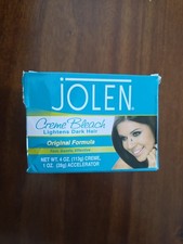 Jolen Creme Bleach Lightens Dark Hair 1oz