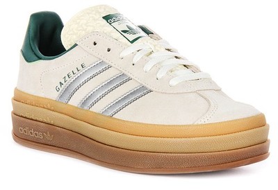 adidas gazelle silver green womens adidas Gazelle Indoor - Damen