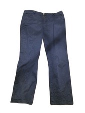 Tommy Hilfiger Women s Straight Leg Pants Size 14 Navy Blue
