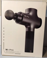 Opove M3 Pro Massage Gun Deep Tissue Percussion Muscle Pain Relief Black